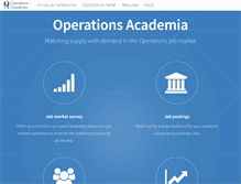 Tablet Screenshot of operationsacademia.org